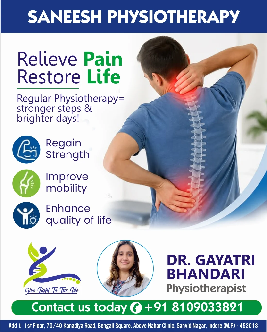 Physiotherapy in Indore: Relieve Pain, Rebuild Strength, and Move Better
